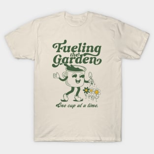 Funny Coffee and Gardening T-Shirt